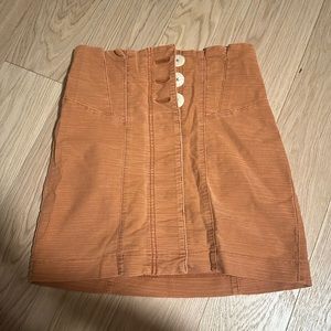 Free People High Waisted Skirt